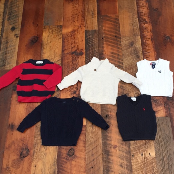 Other - Boy Lot- 18m- Sweaters: GAP, Ralph Lauren, Chaps